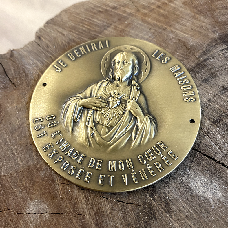 Golden Collection | Sacred Heart plaque