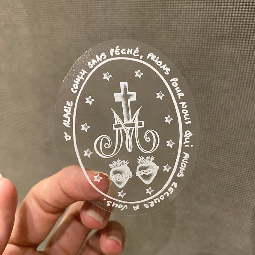 Translucent Collection | Miraculous Medal sticker
