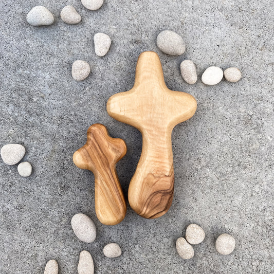 Nature + Wood | Olive wood comfort Cross