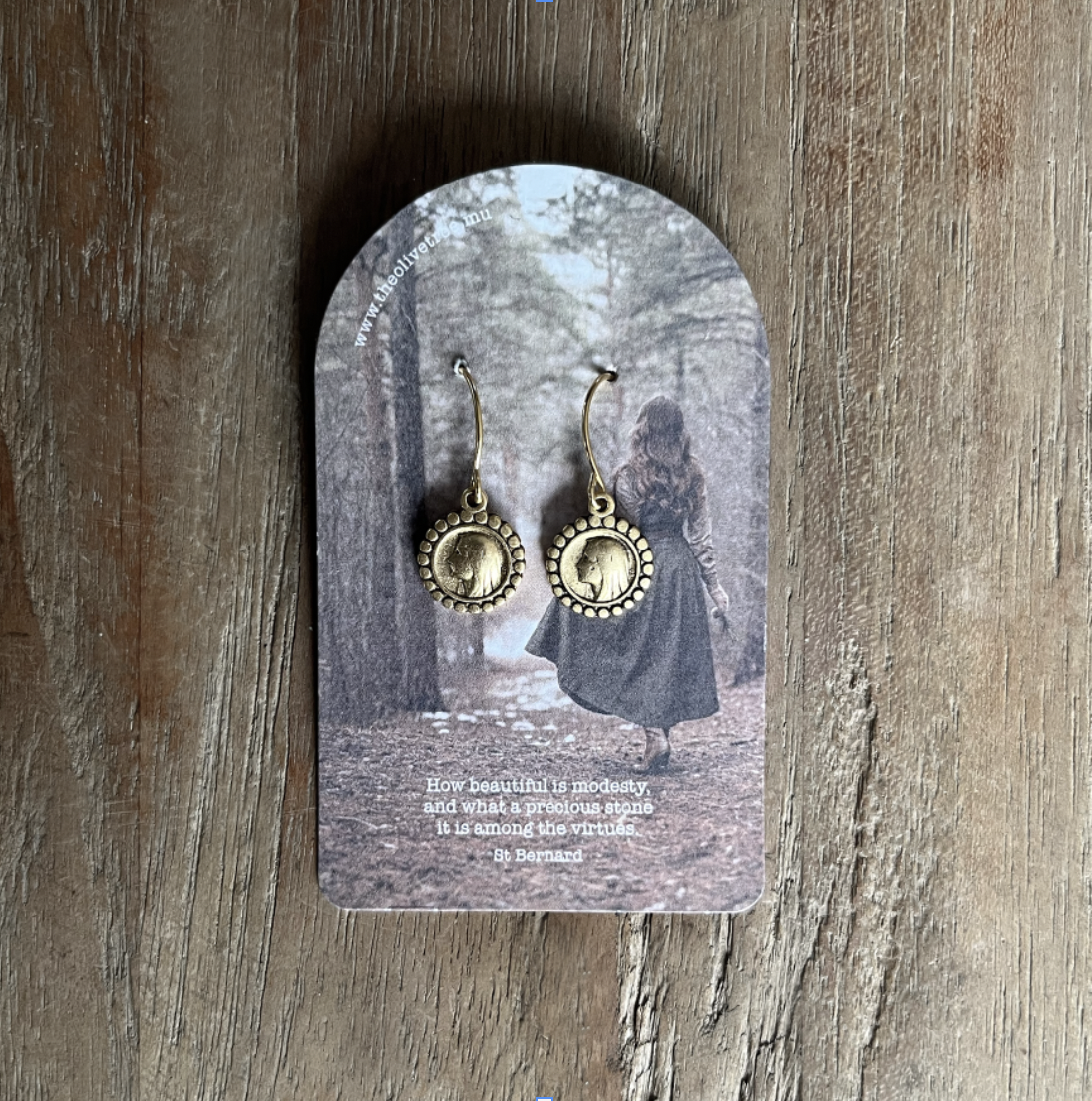 Arrival New | Gold + Silver | Medal Earrings