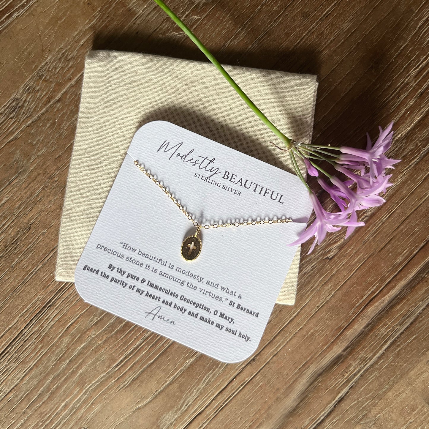 Arrival New | Blessings Collection | Silk and Stirling Silver necklace