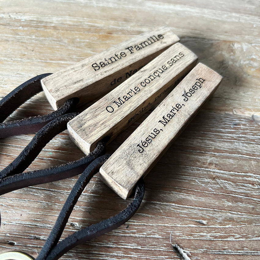 Arrival New | Nature & Wood | Solid wooden keyring trunk