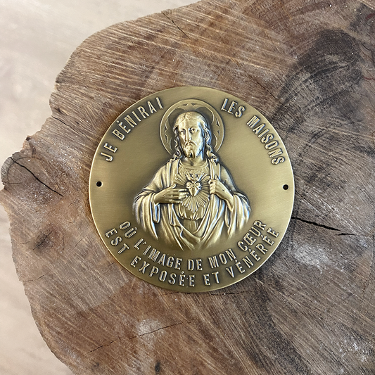 Golden Collection | Sacred Heart plaque