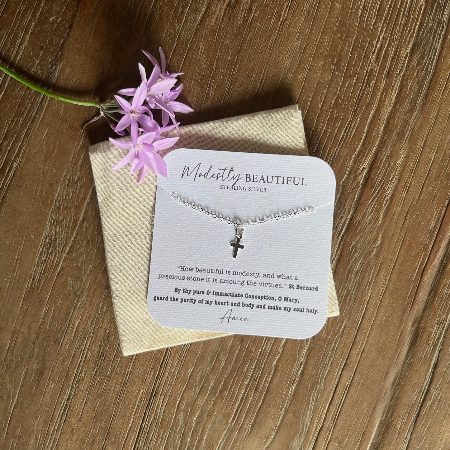 Arrival New | Blessings Collection | Silk and Stirling Silver necklace