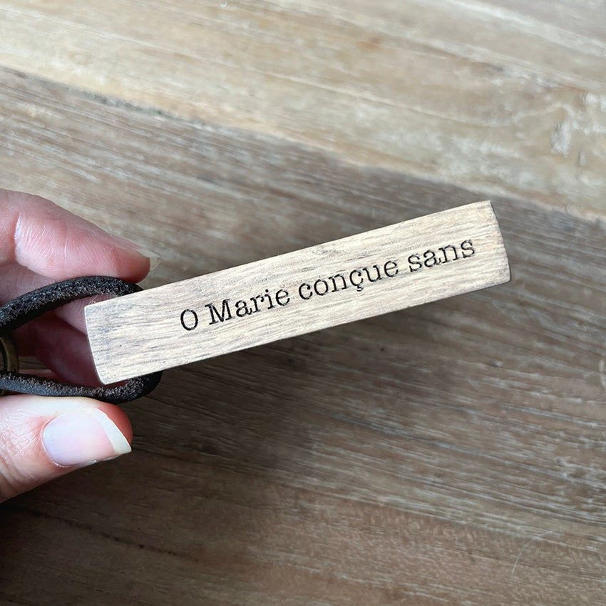 Arrival New | Nature & Wood | Solid wooden keyring trunk