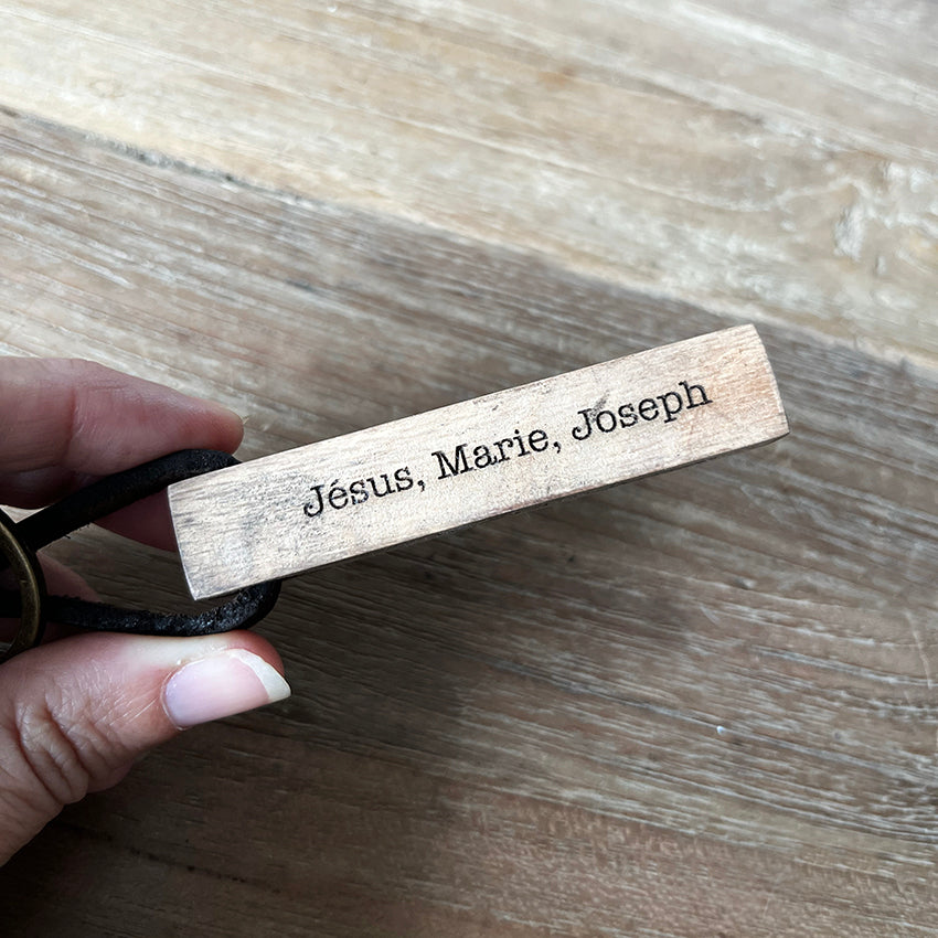 Arrival New | Nature & Wood | Solid wooden keyring trunk